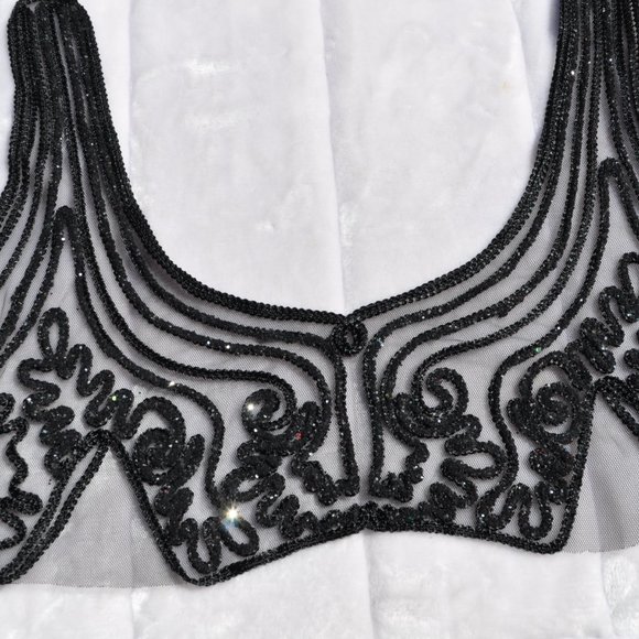 Sequin 6Pcs for $9 Vintage Trims Sewing Crafting Applique tops, dresses and more - Picture 2 of 5